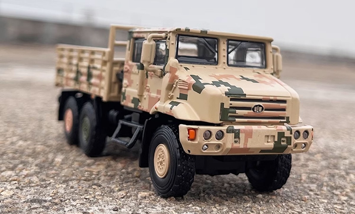 JKM 1/64 China FAW MV3 6X6 TRUCK Camouflage Finished Model #2 | eBay