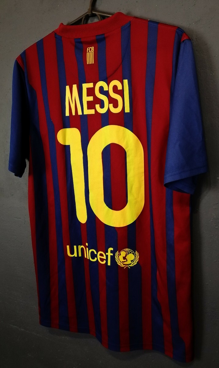 デ*ー様 Nike FC Barcelona 2011 Messi ユニフォーム NIKE FC BARCELONA 2011/2012 MESSI SOCCER FOOTBALL SHIRT JERSEY