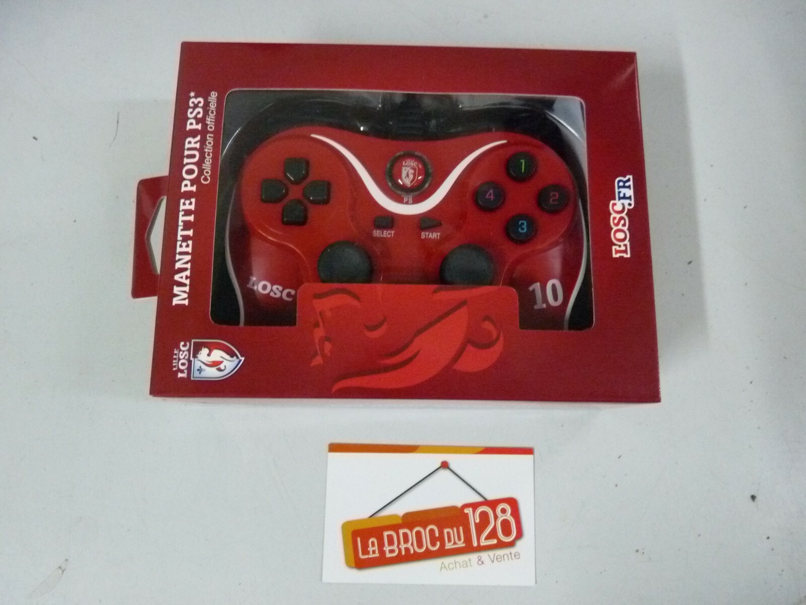 Manette Playstation 3 PS3 Filaire LOSC Lille - NEUVE