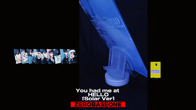 ZEROBASEONE [YOU HAD ME AT HELLO] 3rd Mini Album SOLAR Ver/CD+Book