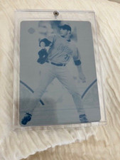 2006 Ultimate Collection Andy Pettitte Cyan Printing Plate 1/1