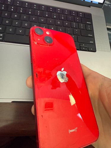 Apple iPhone 14 Plus (Product) Red 128GB - Unlocked - Back C dmg - Afbeelding 8 van 8