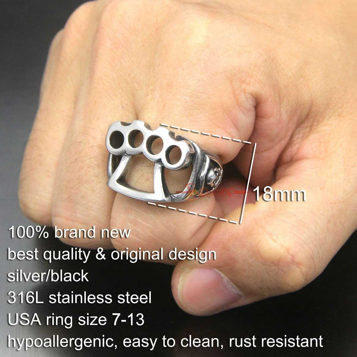 Ring knuckle dusters discount