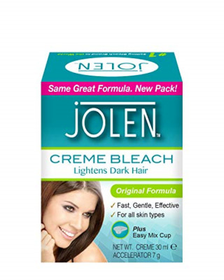 Jolen Creme Bleichmittel Original Formel, 30ml Creme 7g Beschleuniger