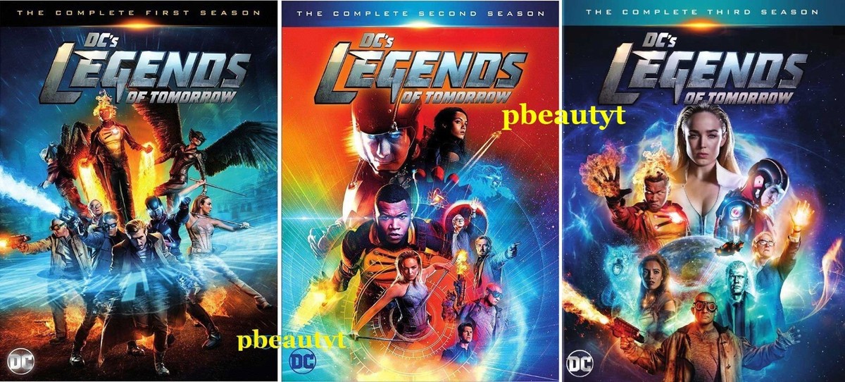 Legends of Tomorrow TV Series The Complete Seasons 1 2 3 DVD Sets