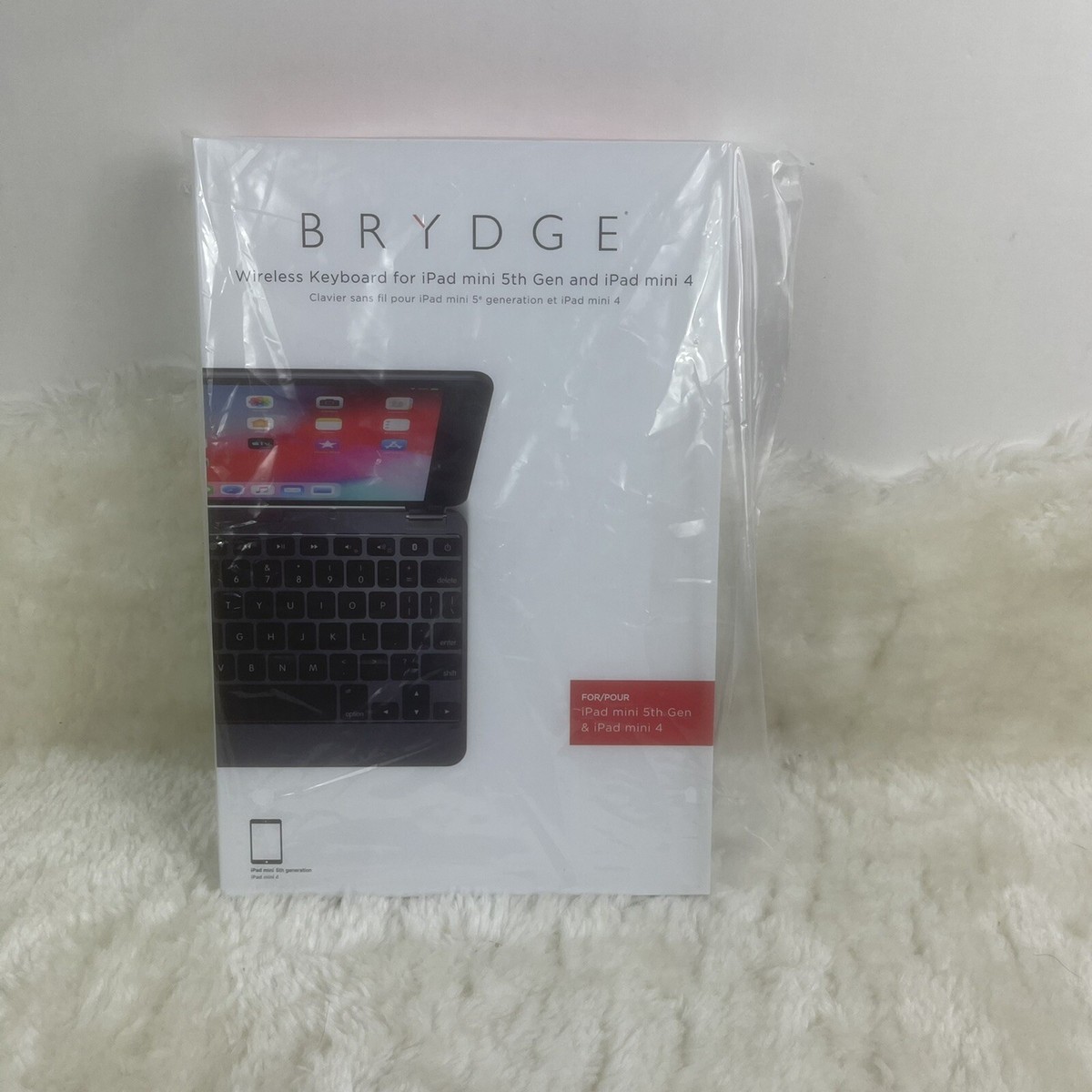 BRYDGE ワイヤレスキーボード iPad mini 5th Gen / 4 Brydge 7.9 Keyboard Compatible with iPad Mini 4th and 5th