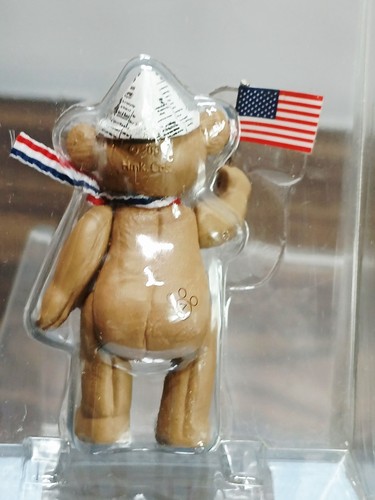2002 Hallmark Merry Miniatures Itty Bitty Bear Collection = 4th of July = in Verpackung - Bild 7 von 12