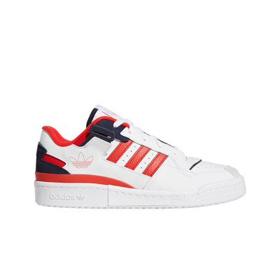 Adidas Forum Exhibit Low White Red GZ5391 Authentic Men Sneakers