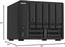Qnap TS-932PX 5+4 Bay High-Speed NAS with Two 10Gbe & 2.5Gbe ports - No HDDs