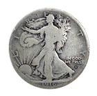 1916-D "Mintmark Obverse" Walking Liberty Silver Half Dollar 50C U.S Coin