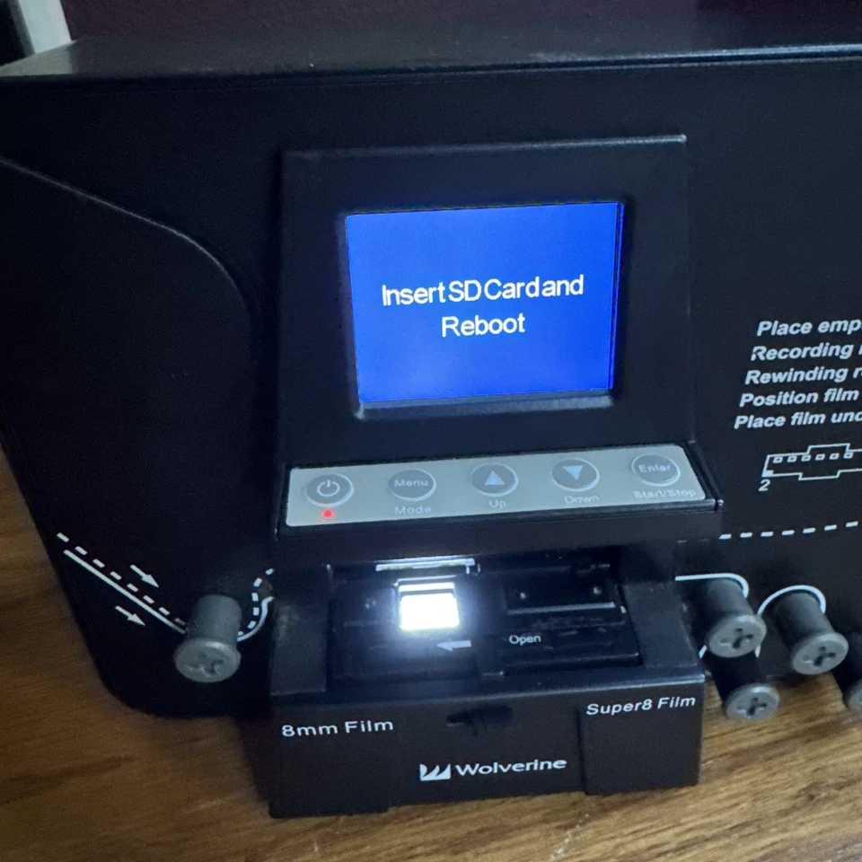 Convertidor WOLVERINE MOVIEMAKER PRO 8mm/Super 8 a DIGITAL - Funciona perfectamente  Foto 3 de 4