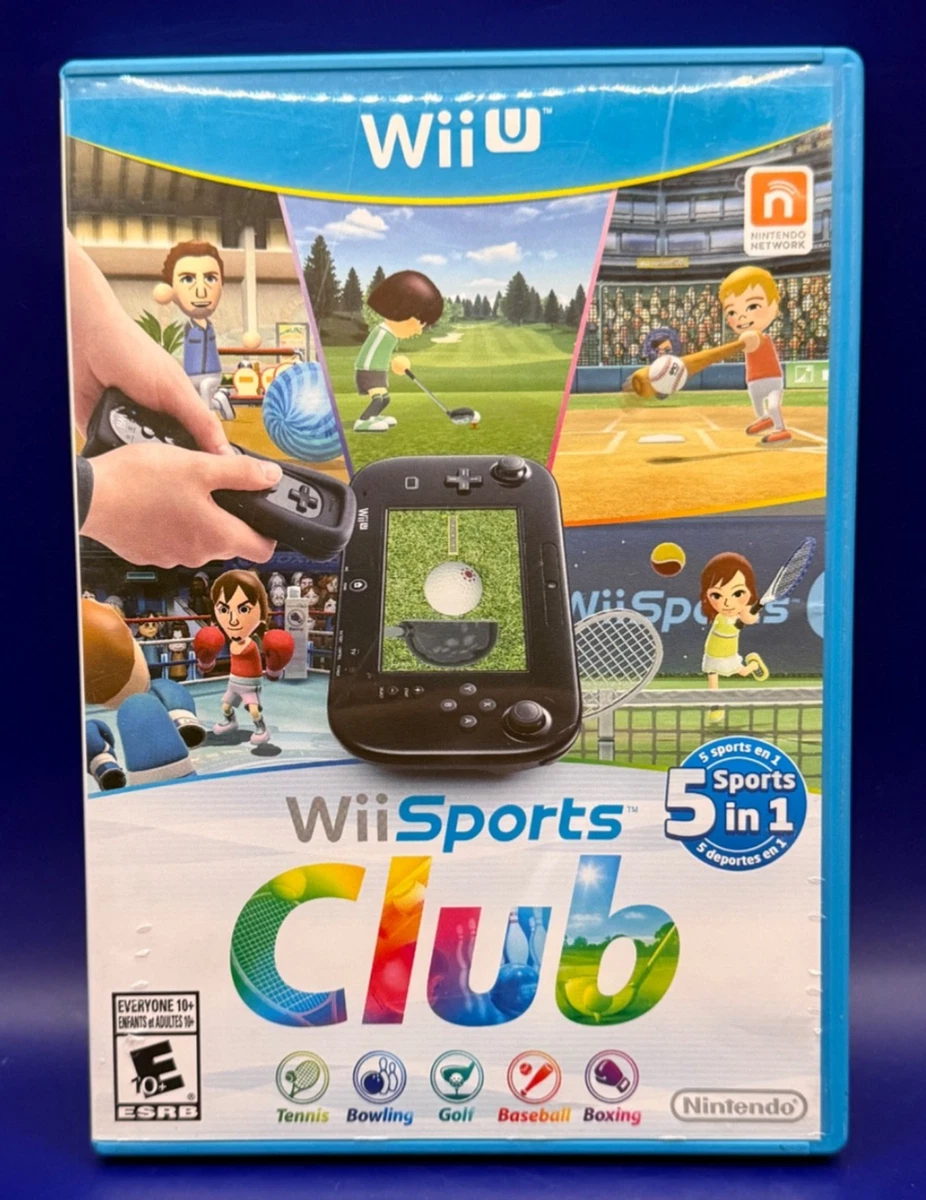 (未使用･未開封品)　Wii Sports Club - Wii U v1yptgt 未使用・未開封品) Wii U すぐに遊べる スポーツプレミアムセット