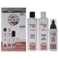 System 4 Kit by Nioxin for Unisex - 3 Pc Kit Set