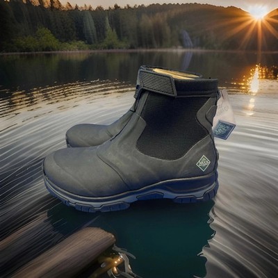 Original Muck Boot Company Apex Mid Zip Rubber Boots Men Blk Multi Sizes - NEW