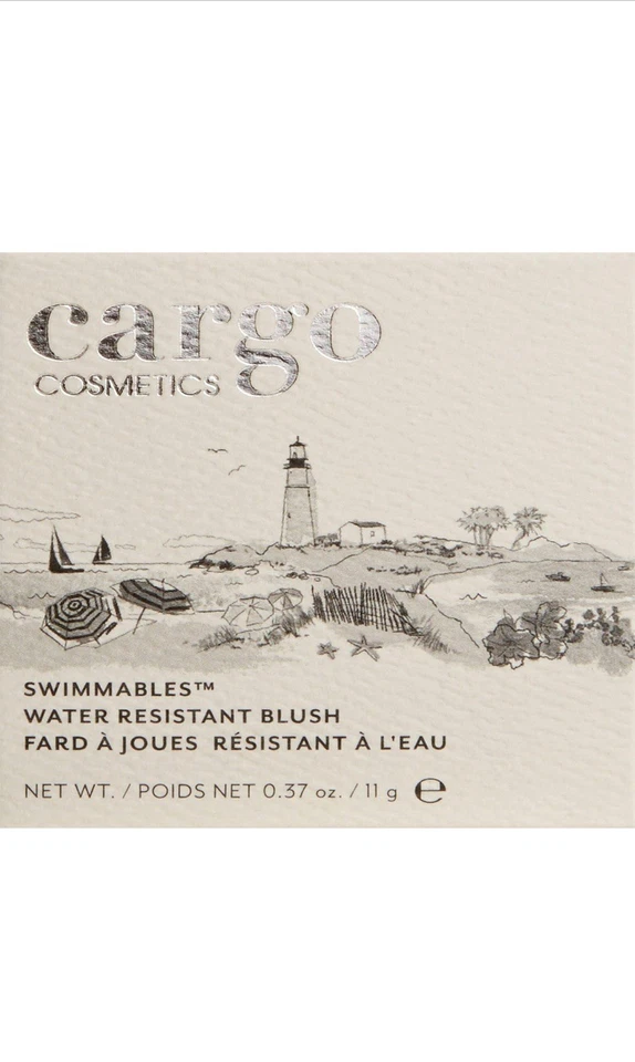 CARGO *RARE* IBIZA Pink Water Resistant Swimmables Blush .37 OZ DISCONTINUED/NIB - Image 3 of 4