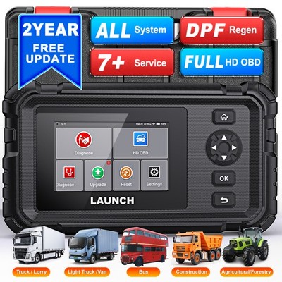 LAUNCH CRP129 HD Heavy Duty Truck OBDHD Scanner Diagnostic Tool Full System Tool
