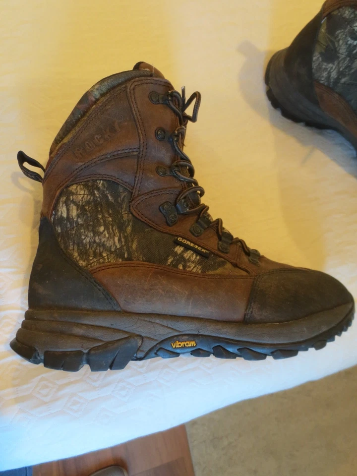 Botas de caza Rocky camufladas impermeables 400 g Thinsulate para mujer 8 Goretex Wrn dos veces Foto 2 de 4