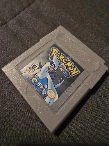Pokemon Silver Version Nintendo Gameboy Authentic Cartridge TESTED, WORKS, SAVES