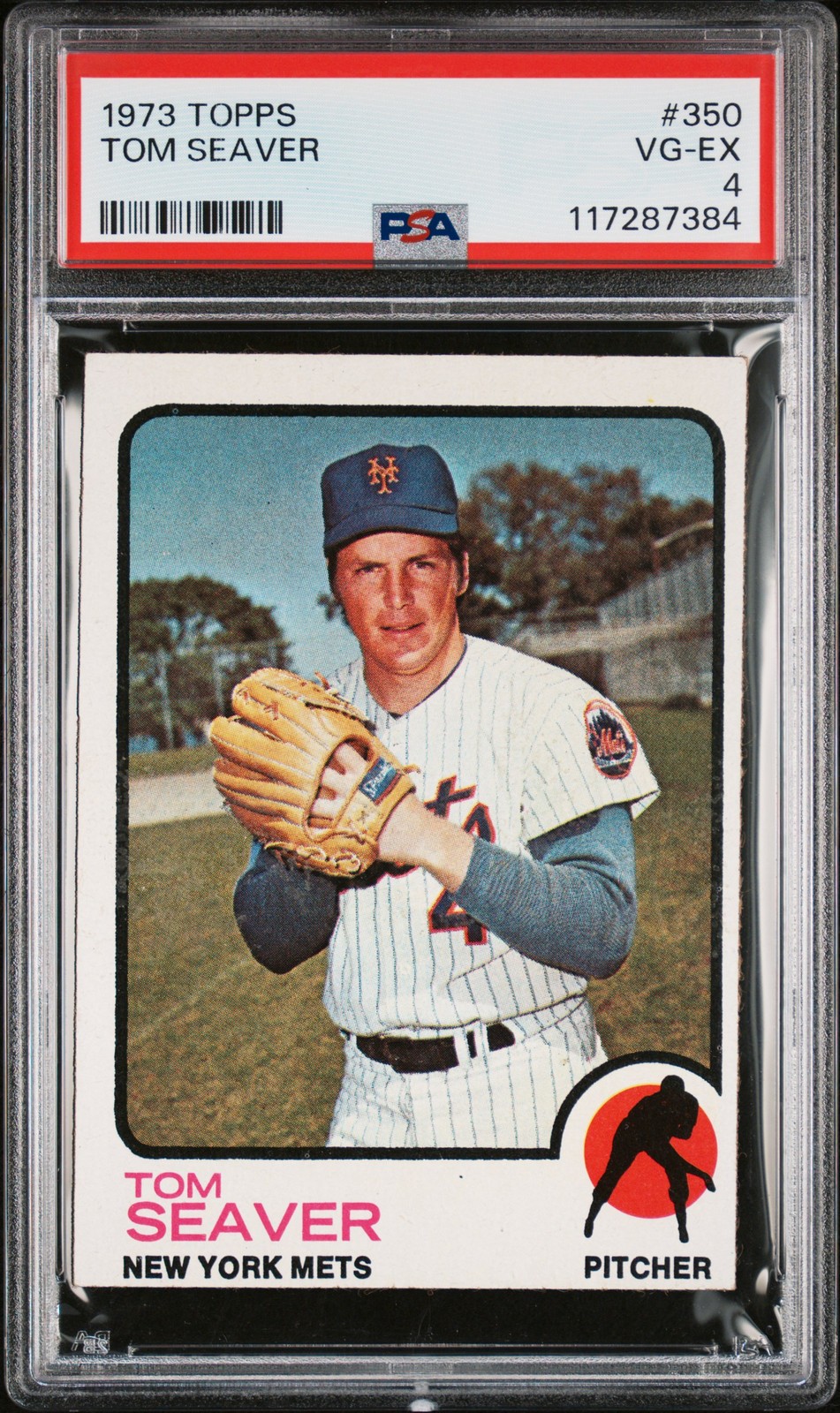 1973 Topps #350 Tom Seaver PSA 4