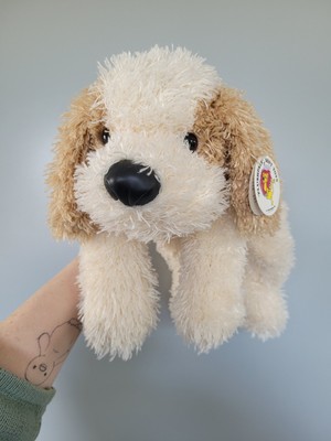 Grove International Plush Pals Soft Toy Puppy Dog Cream Tan