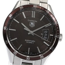 Orologio Uomo Automatico TAG HEUER Carrera WV211N-0 Calibro 5 Quadrante Marrone_888084