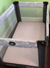 Graco Pack and Play Portable Playard, Push Button Compact Fold, Gray