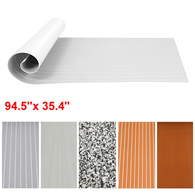 #ad 94.5quot;x 35.4quot; EVA Boat MatFoam Teak Floor Carpet for Deck RV YachtSelf Adhesive $106.25