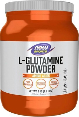 Now Foods Sports L-Glutamine Powder 2 2 lbs 1 kg GMP Quality Assured, Kosher,
