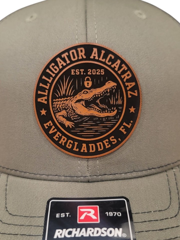 Alligator Alcatraz Everglades Florida EST 2025 Hat