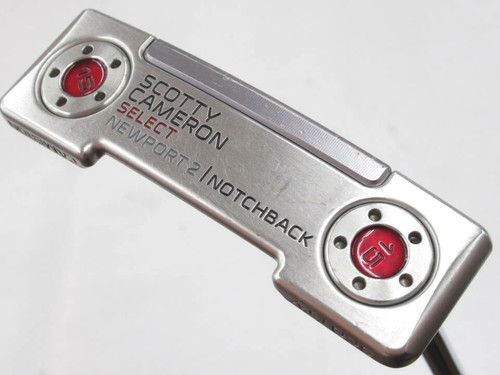 2016 Scotty Cameron Select Newport 2 Notchback Putter 34In W/Hc Steel Right