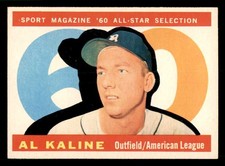 1960 TOPPS #561 AL KALINE A.S. TIGERS NR-MT SET BREAK 539559 (KYCARDS)