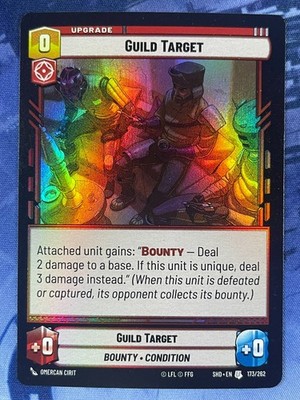 Star Wars Unlimited - x3 Guild Target Foil 173