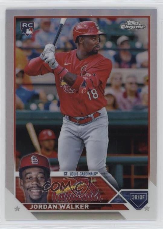 2023 Topps Chrome Refractor Jordan Walker #209 10k8