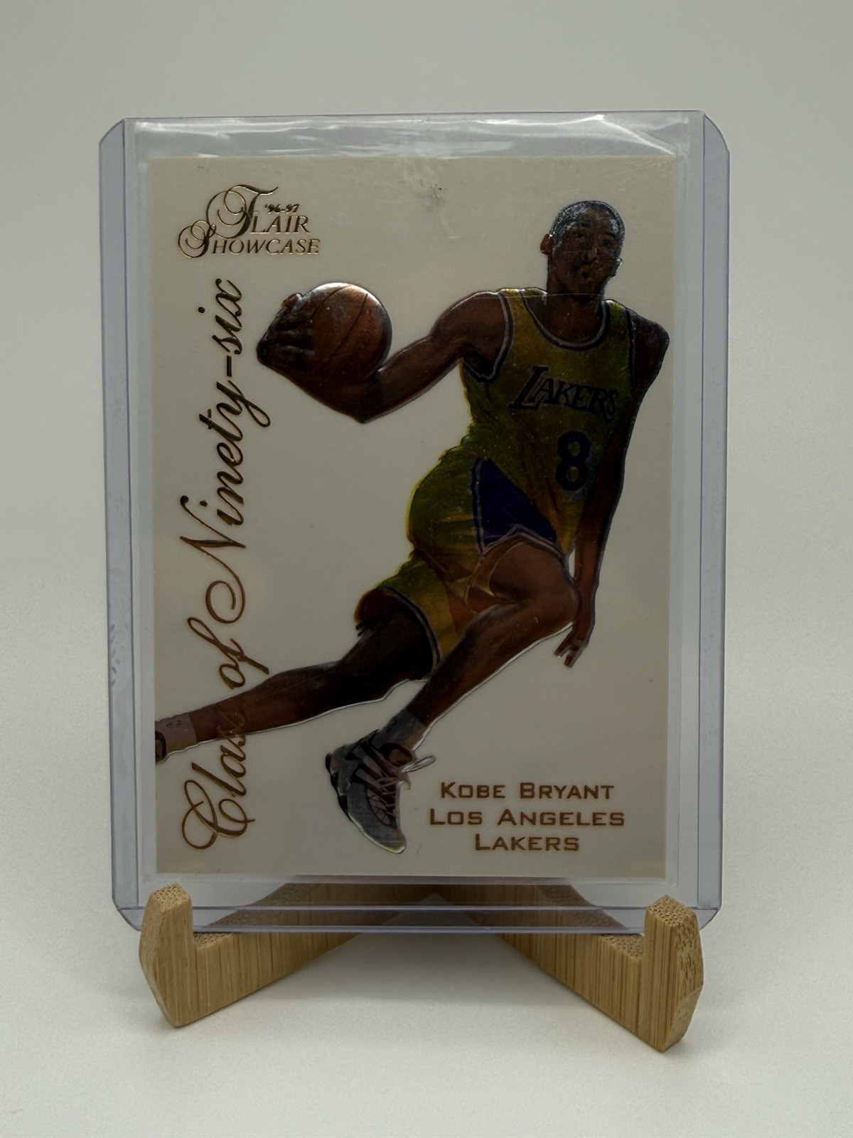 Kobe Bryant 1996 Flair Showcase #4 Class of '96 Price Guide