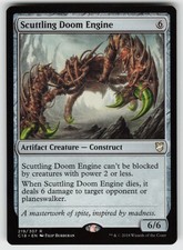 Scuttling Doom Engine Commander 2018 219 R NM MTG