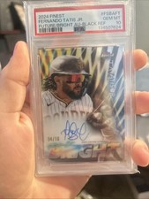 2024 Topps Finest Future So Bright Fernando Tatís Jr. PSA 10 Black Refractor /10