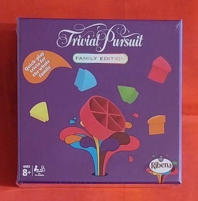 Hasbro Trivial Pursuit Quick-Play für die ganze Familie Ribena Edition NEU