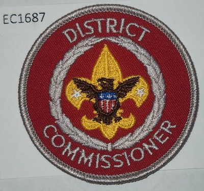 Boy Scout Position Patch District Commissioner