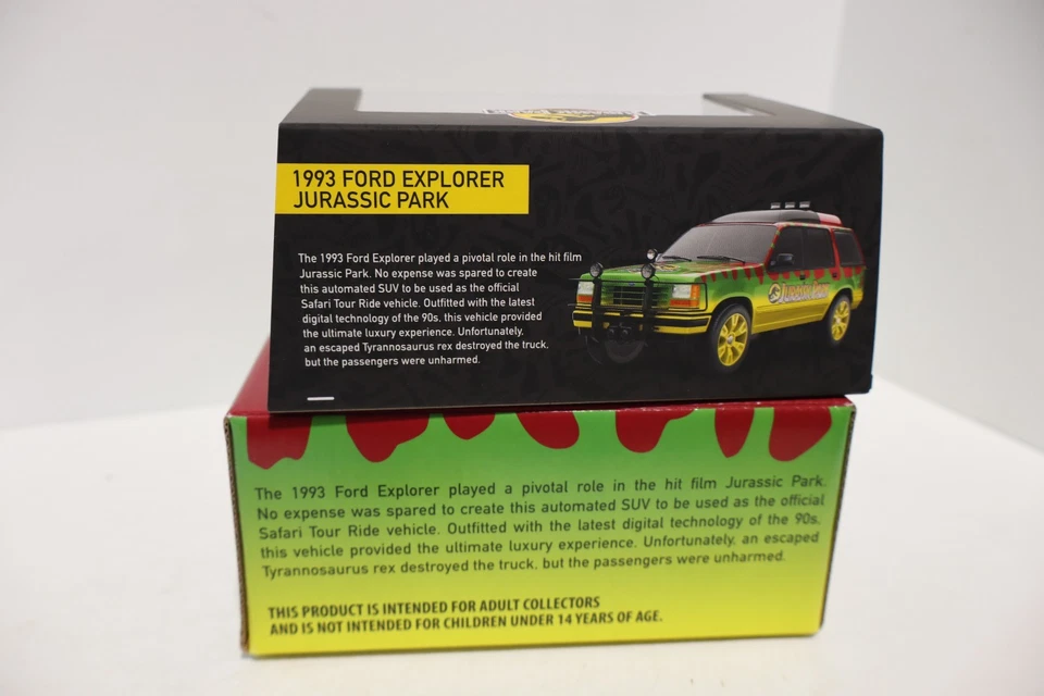 Ford Explorer 1993 Mattel Creations Matchbox Collectors Jurassic Park Foto 3 de 3