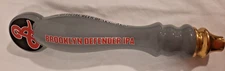BROOKLYN DEFENDER IPA ICONIC BAR BEER TAP HANDLE 12" TALL EXCELLENT CONDITION