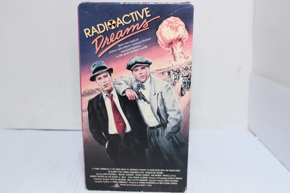 Radioactive Dreams VHS Vestron Video Post-Apocalyptic Noir RARE - Image 2 of 4