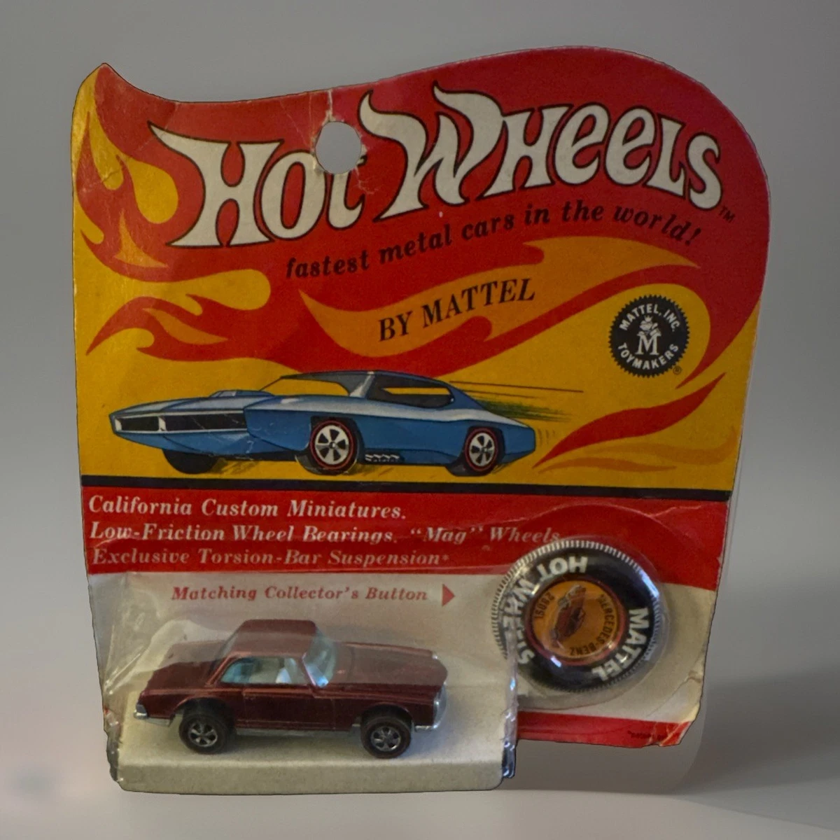 Hot Wheels Mercedes-Benz 1969 Year of Manufacture Vintage