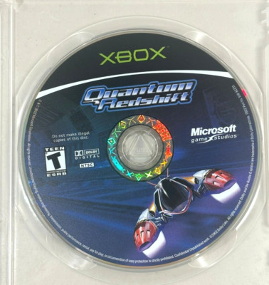 Quantum Redshift (Microsoft Xbox, 2002) Disc only