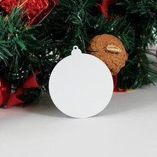 Christmas Baubles / Perspex Acrylic Baubles / DIY Craft / Tree Decoration