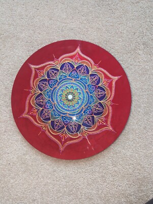 Celebrations Mandala Art By Bala Wall Tin Hanging