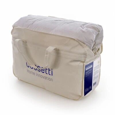 Piumino Bassetti piuma d'oca bianca Green Singolo Matrimoniale Piazza e Mezza