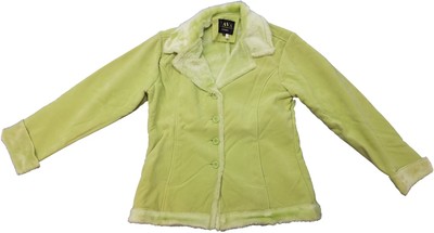 Women's Jacket Arcadia Fine Velvety fabric Color Green