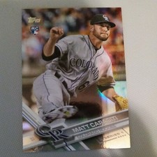 2017 Topps - Rainbow Foil #318 Matt Carasiti (RC)