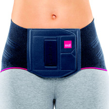 Medi Ceinture lombaire Corset avec coussin massant Lumbamed Plus Femme Noir