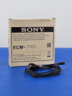 Sony ECM-77BC Lavaliermikrofon - Top Zustand
